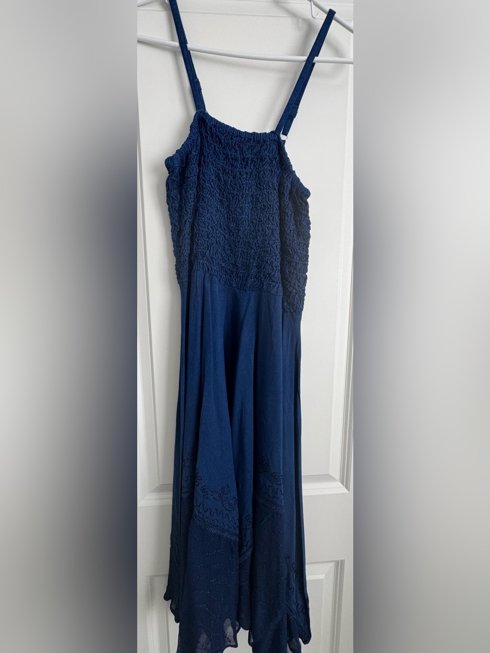 Women's Navy Blue Strappy Summer Dress